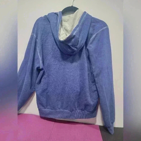 Disney Store Marvel Avengers Blue Full Zip Hoodie Mens Size Small NICE - Picture 11 of 13